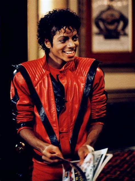 Michael Jackson Thriller Red Leather Jacket - Just American Jackets