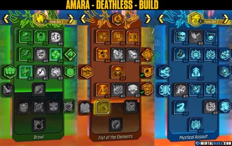 Amara "Deathless" Build - Borderlands 3 » MentalMars