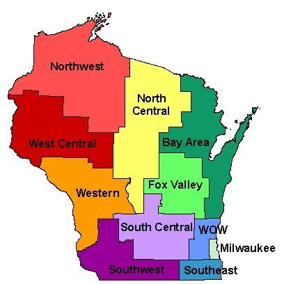 Fox Valley Wisconsin Map | Detailed Map