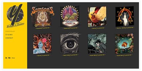 12+ Awesome Illustrator Portfolio Website Examples (2023)