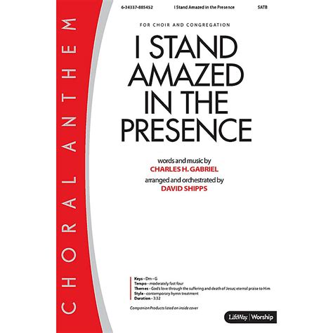 I Stand Amazed in the Presence - Downloadable Stem Tracks - Lifeway