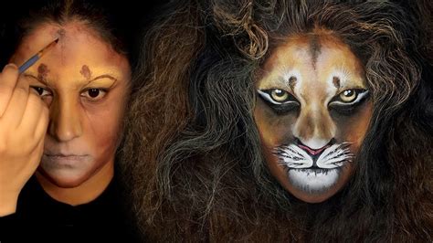 THE LION KING (SIMBA) TRANFORMATION Makeup Tutorial - YouTube
