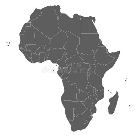 25 Luxury Africa Physical Map Outline Images - vrogue.co