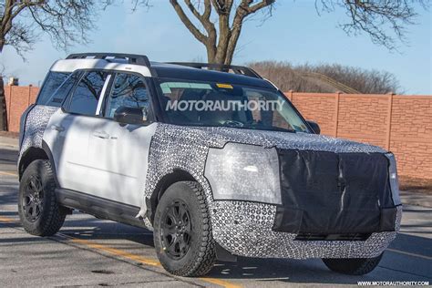 2025 Ford Bronco Sport spied with updates, extra capability - Auto Timeless