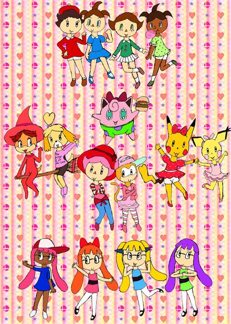 Super Smash Cartoon Costumes by MkayRose26 on DeviantArt