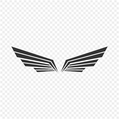 Angel Wing Logo Vector Design Images, Wings Logo, Wings, Wings Vector, Wing PNG Image For Free ...