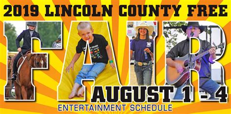 Lincoln County Fair in Tyler, MN on August 2nd through August 5th 2019 ...