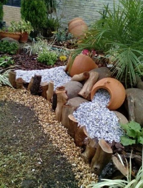 Clay jugs and amphorae for garden flower beds decoration: 45 original ...