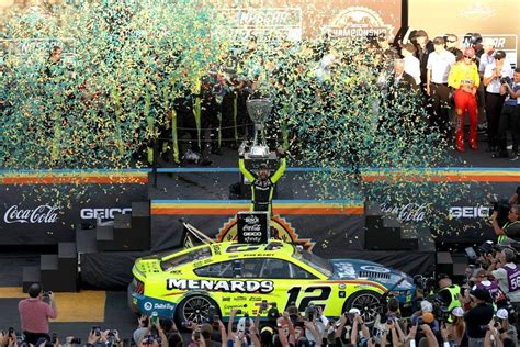 Ryan Blaney earns 1st career NASCAR championship and gives Roger Penske ...