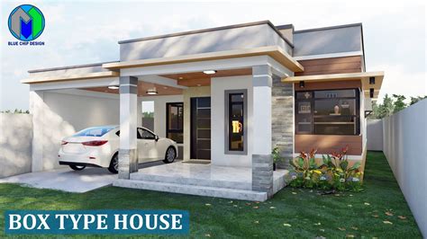 Box Type Bungalow House Design With Floor Plan | Floor Roma