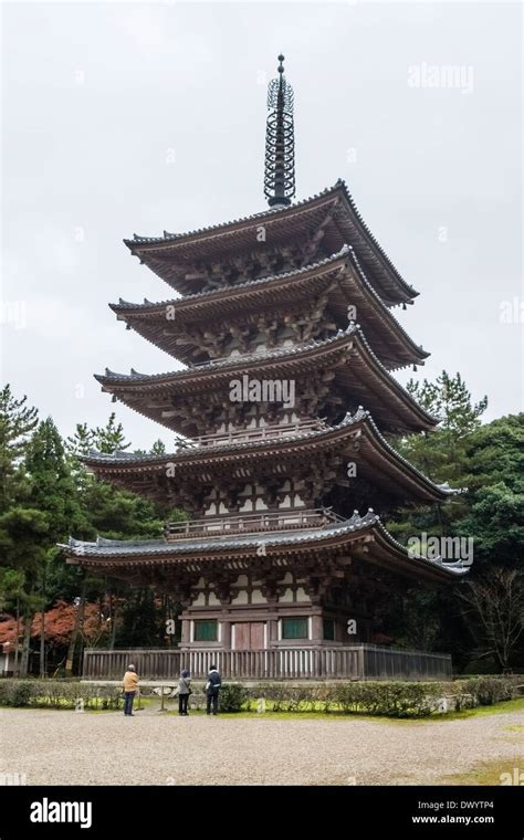 Five-story Pagoda in Daigo-ji Temple, Kyoto, Japan Stock Photo - Alamy