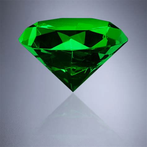 Diamond Green 3-1/8" - Crystal D