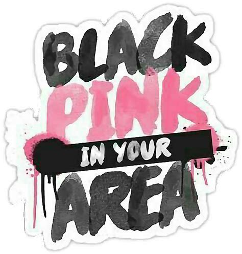 blackpink rose stickers redbubble - pin by dwi arianty on blackpink stickers pop stickers black ...