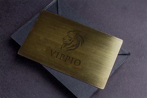 Gold Metal Business Cards | Luxury Printing