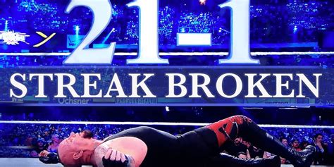 The Undertaker on who Should've Broken WrestleMania Streak