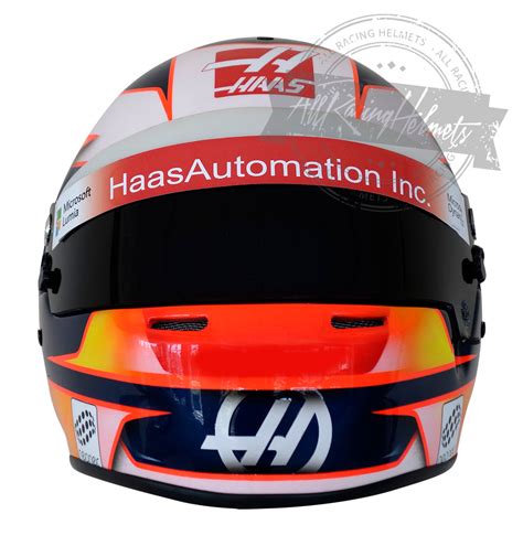 Romain Grosjean 2017 F1 Replica Helmet Scale 1:1 – All Racing Helmets