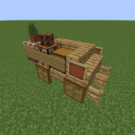 Medieval Trader Wagon - Blueprints for MineCraft Houses, Castles ...