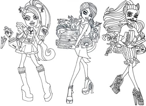 Print & Download - Monster High Coloring Pages Printable for Your Kids