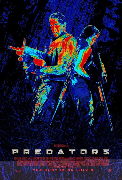 Predators (2010) poster | Predador, Franquias