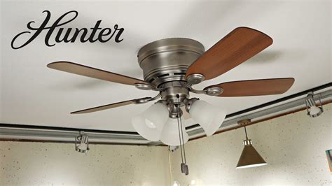 Hunter Low Profile Ceiling Fan Installation | Shelly Lighting