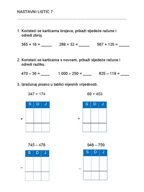 Matematika 4. Razred | PDF