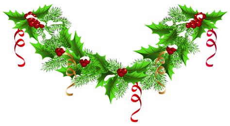 Christmas Garland PNG Images Transparent Background | PNG Play