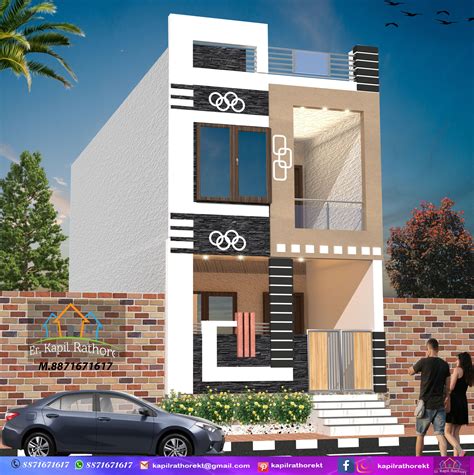 15 Feet Front House Design Pin By Edgar Marino Llihua Centeno On Elevations December 2024 ...