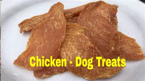 Homemade Chicken Dog Treats - YouTube