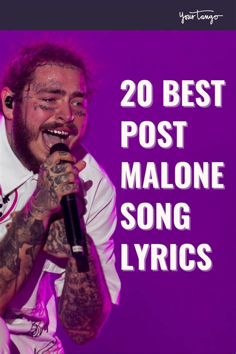 Post Malone Music, Post Malone Lyrics, Post Malone Quotes, Song Lyric Tattoos, Song Lyric Quotes ...