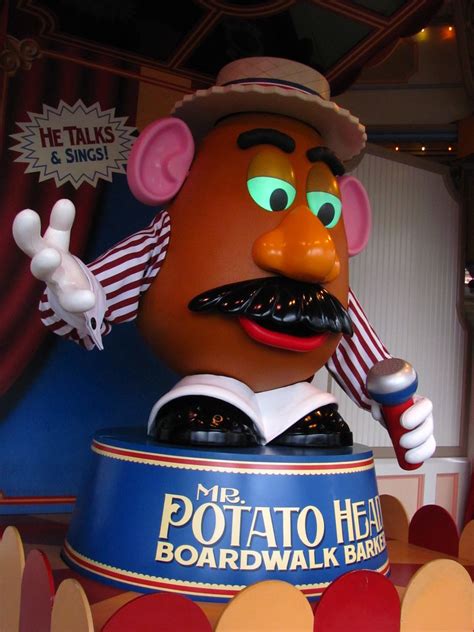 Mr. Potato-Head, Boardwalk Barker for Toy Story Midway Man… | Flickr