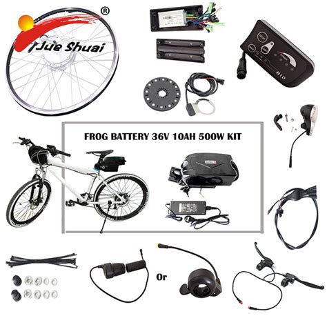 36V 48V Lithium Battery Electric Bike 250W/350W/500W eBike Kit Electric ...