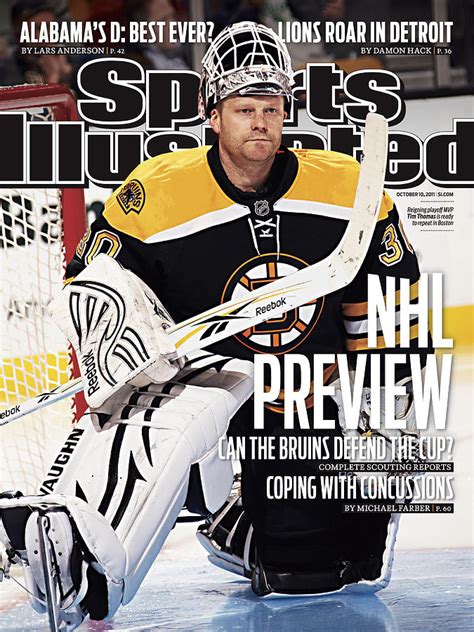 Boston Bruins Goalie Tim Thomas, 2011-12 Nhl Hockey Season Sports ...