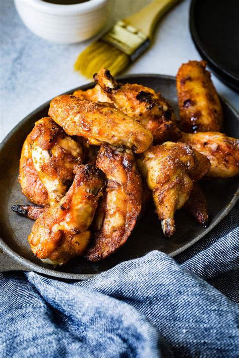 The BEST Dry Rubbed Smoked Chicken Wings - Oh Sweet Basil