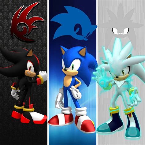 Sonic Shadow y Silver, Cool Sonic y Shadow fondo de pantalla del ...