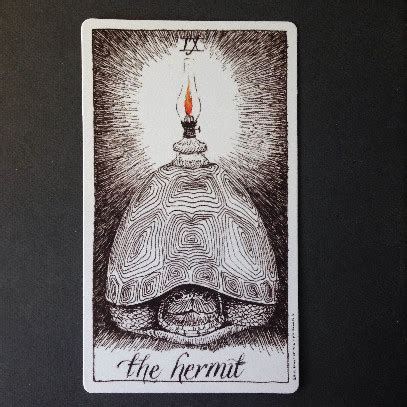 The Hermit :: Wild Unknown Tarot Card Meanings | Carrie Mallon