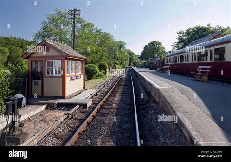 Staverton Station on the South Devon Preserved Steam Railway, South Hams, Devon, England, UK ...