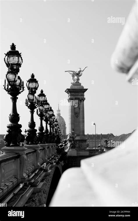 The Pont Alexandre III View. Gorgeous Parisian Architecture Cityscape ...