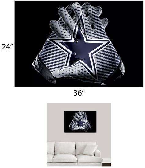 Dallas Cowboys Canvas Wrap | Etsy