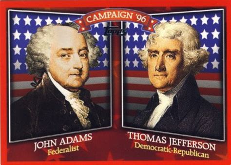 History with Rivera: 12.4.12 Election of 1796 - John Adam's Presidency