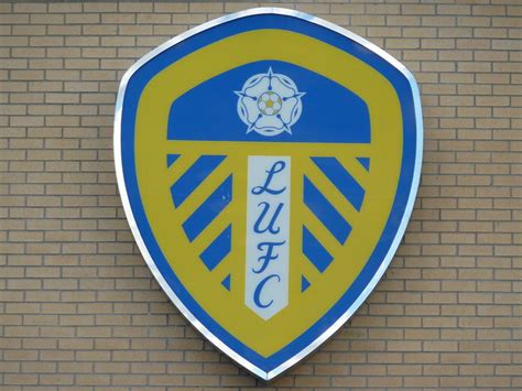 LUFC emblem on the side of Elland Road stadium - a photo on Flickriver