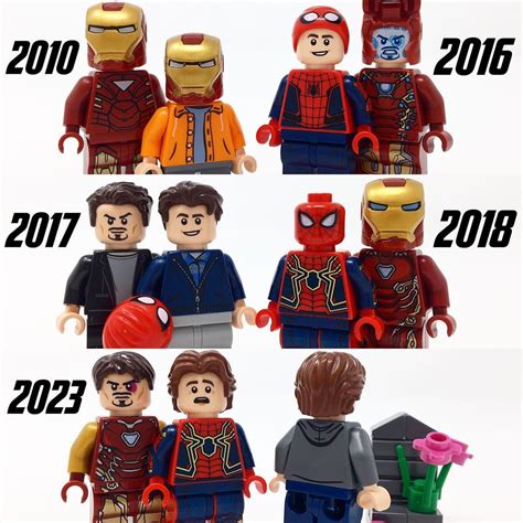 2 Weeks 🕷 Which year was your favorite? - - #lego #avengers #legomarvel ...