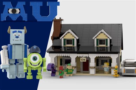 LEGO IDEAS - Monsters University: Oozma Kappa Fraternity House