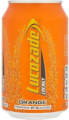 MaxMart Online . Lucozade Can Orange 330ml