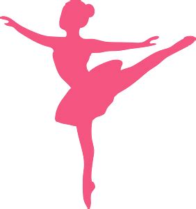 Ballet dancer silhouette - Free Vector Silhouettes | Creazilla