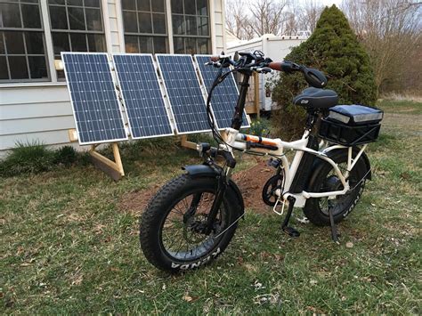 Check out this guy’s simple, DIY solar-powered electric bicycle charging setup – Travel By Spark