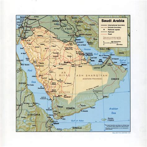 Detailed Political Map Of Saudi Arabia Ezilon Maps | Porn Sex Picture