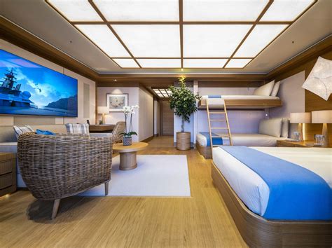 Intérieur FLYING FOX Yacht - Lurssen - 2019 - Valeur 400M$ - Jeff Bezos Superyacht ( ?)