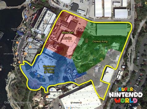 Permits Show Super Nintendo World Taking Over KidZone at Universal ...