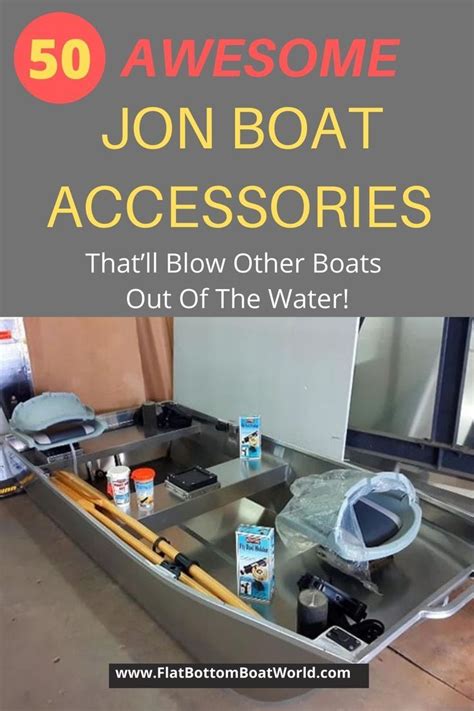 50 Jon Boat Accessories That’ll Blow Away Your Buddies | Jon boat, Jon boat modifications ...