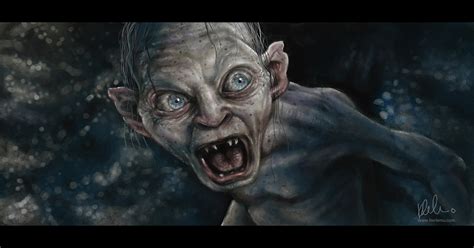 Gollum Angry